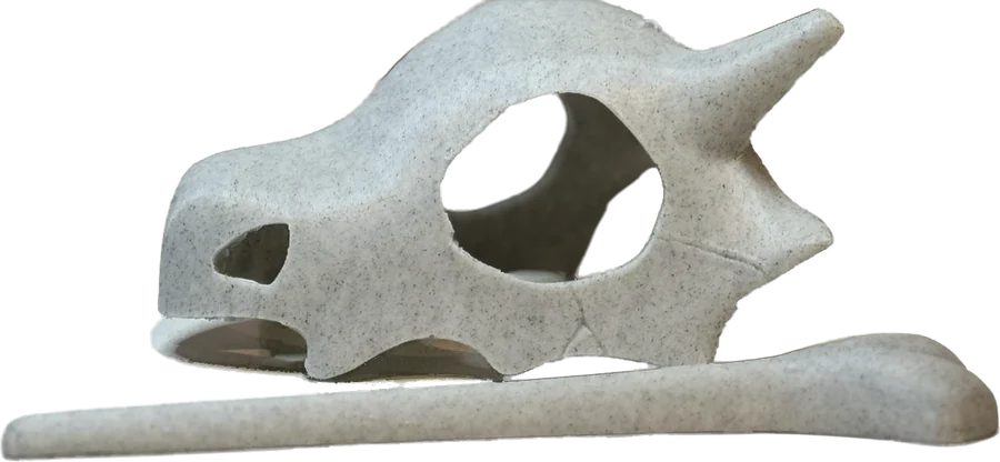 Skull and bone hair pin
